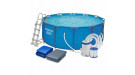 Бассейн Steel Pro Max 56420, 366х122см, 10,250л. полный комплект