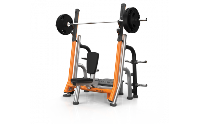 Силовая станция для жима от плеч с доводчиком MATRIX MAGNUM A645 серебристый Силовая станция для жима от плеч с доводчиком MATRIX MAGNUM A645 серебристый