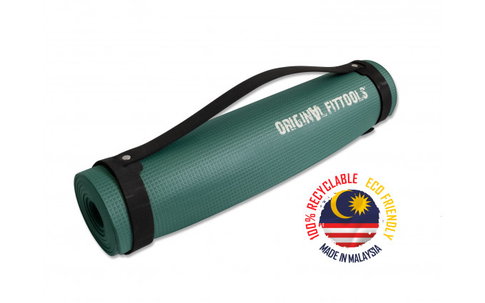 Мат для аэробики 6 мм зеленый Мат для аэробики 6 мм зеленый